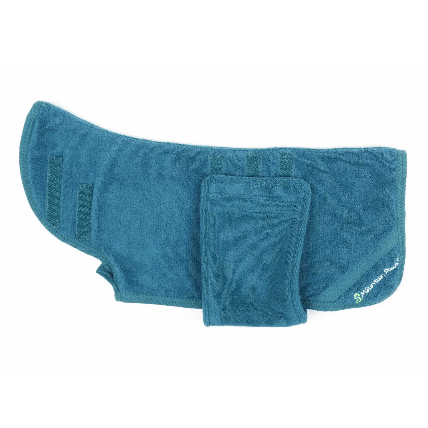Mountain Paws Accappatoio Cane Microfibra Blu M