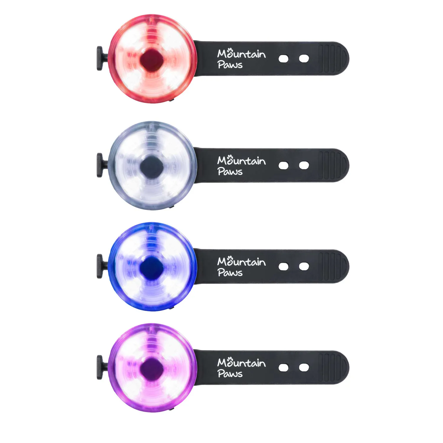 Mountain Paws Safety Light luce cane LED 1 pz 4 colori