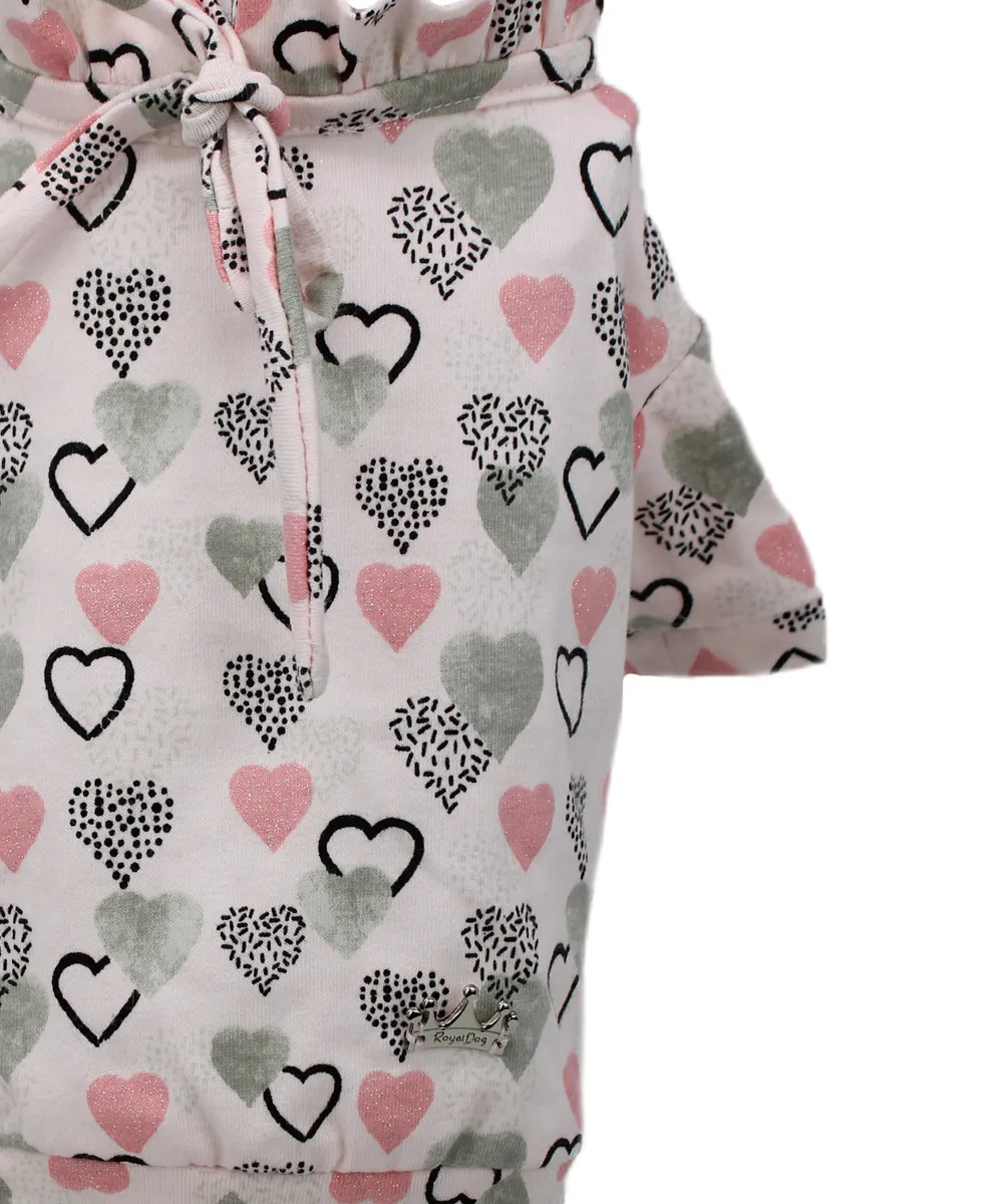 Royal Dog T-Shirt Conny Rosa maglietta cotone