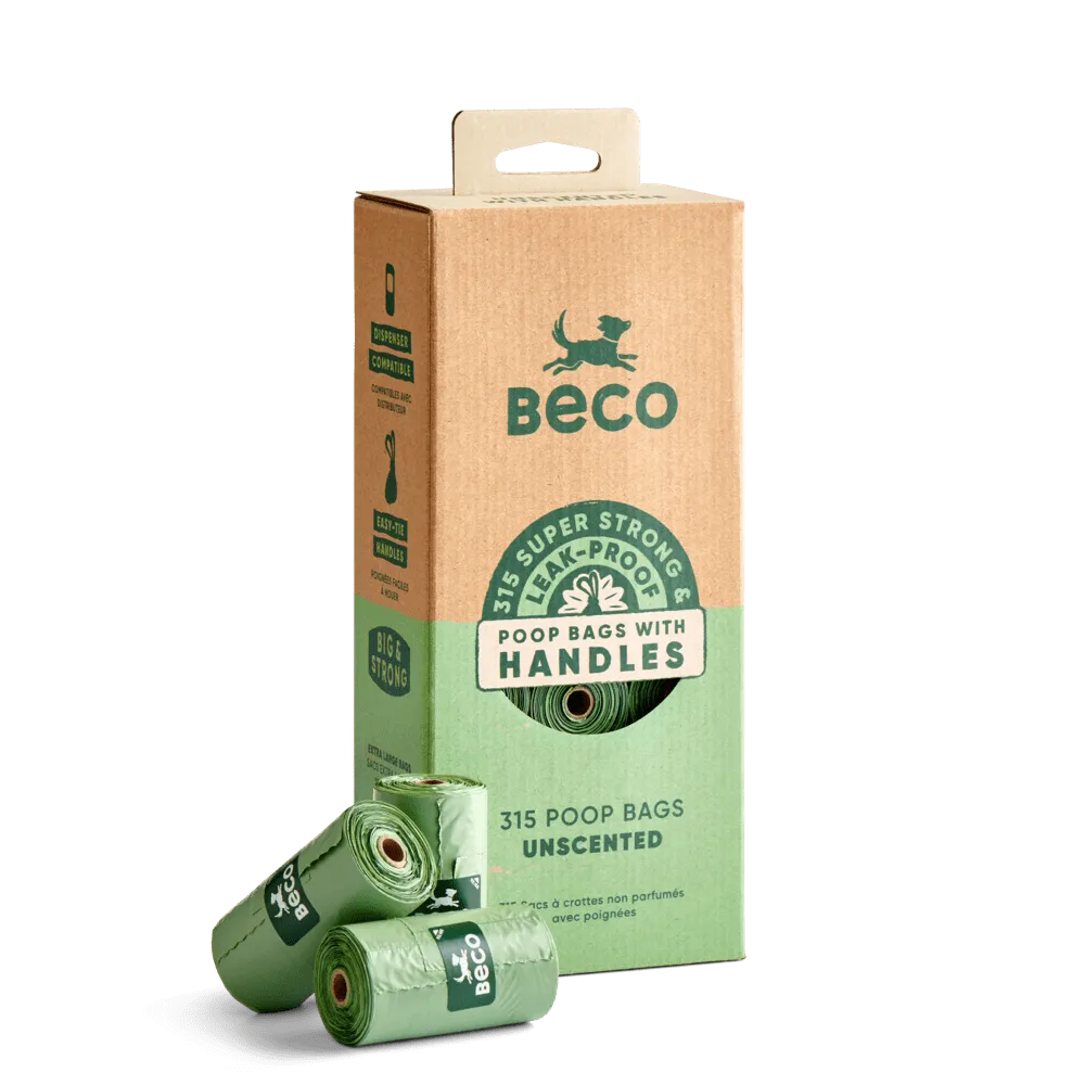 Beco Pets sacchetti igienici cane spessi antiperdita