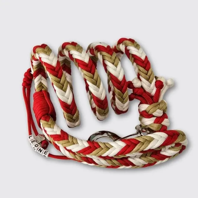 LabArt Dog Maxi Treccia 12 fili Christmas guinzaglio grande