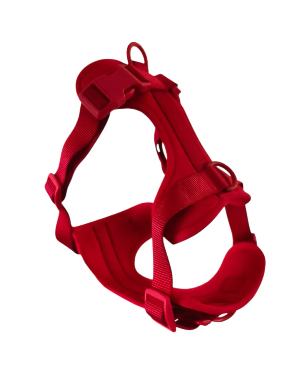 Anja for Dogs Star pettorina rossa imbottita regolabile