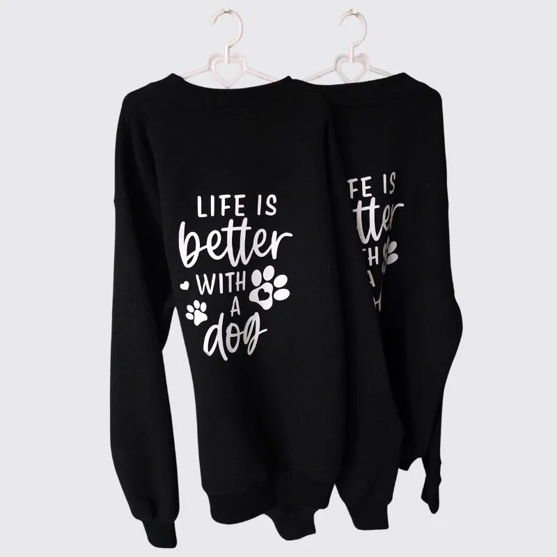 LabArt Dog Dog Lover felpa personalizzata cotone