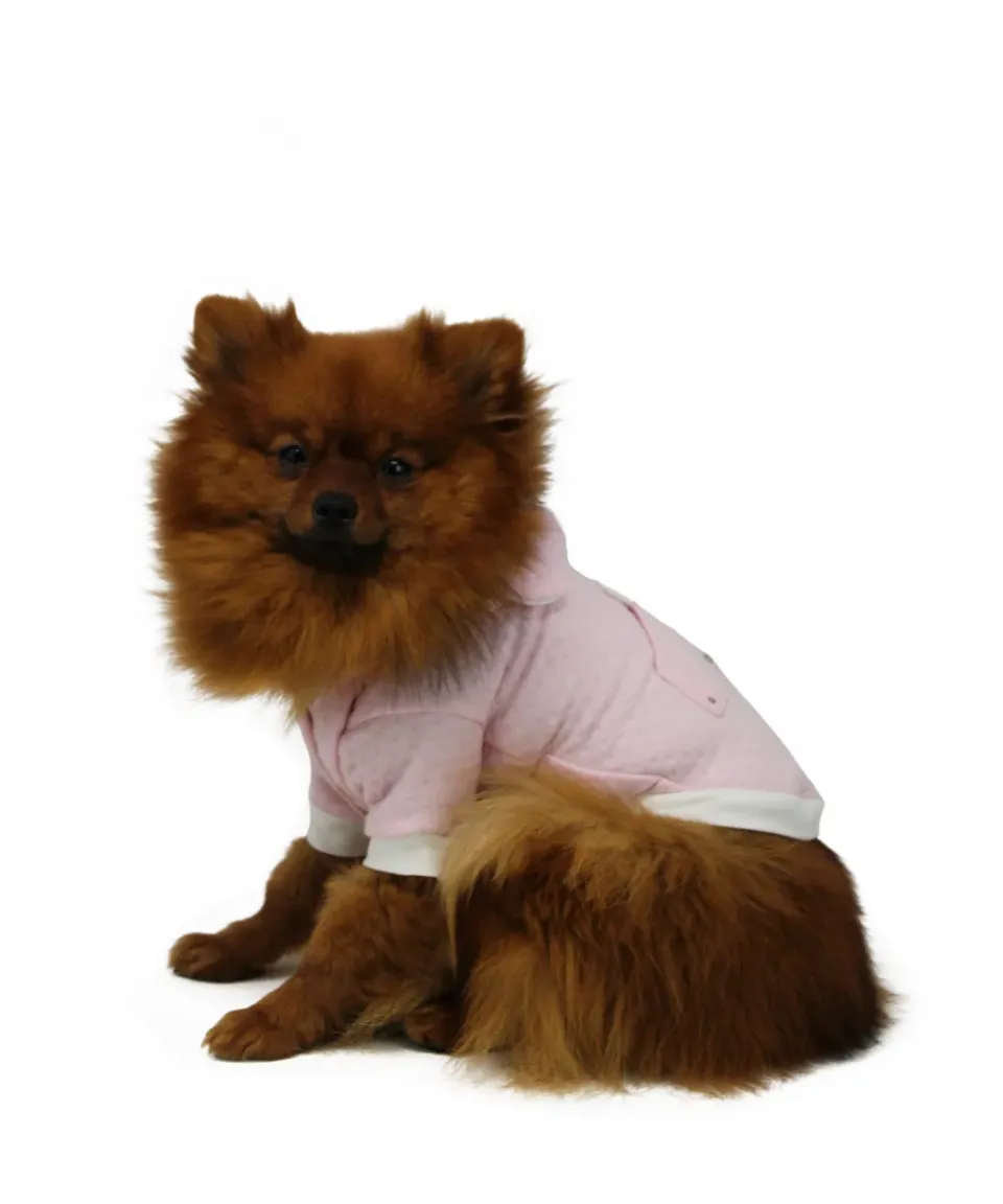 Royal Dog Romantic Royal felpa rosa mezza stagione
