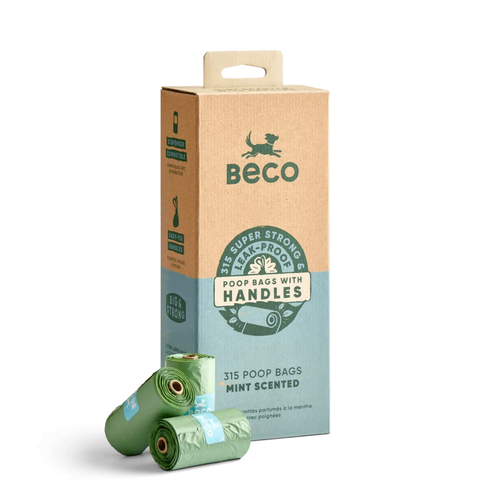 Beco Pets sacchetti igienici cane spessi antiperdita