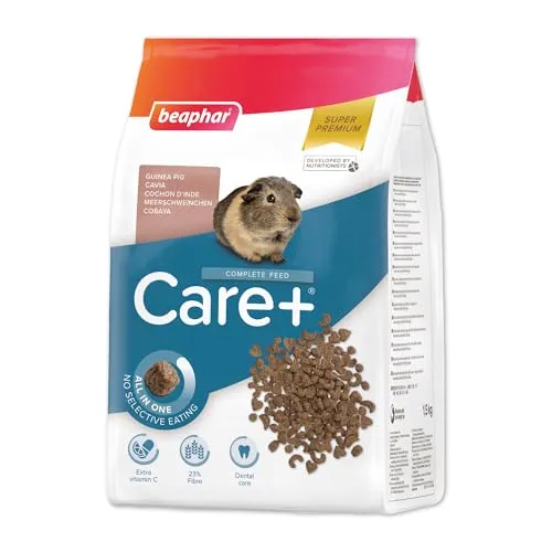 Beaphar Care+ Mangime Porcellini d'India 1,5 kg Estruso