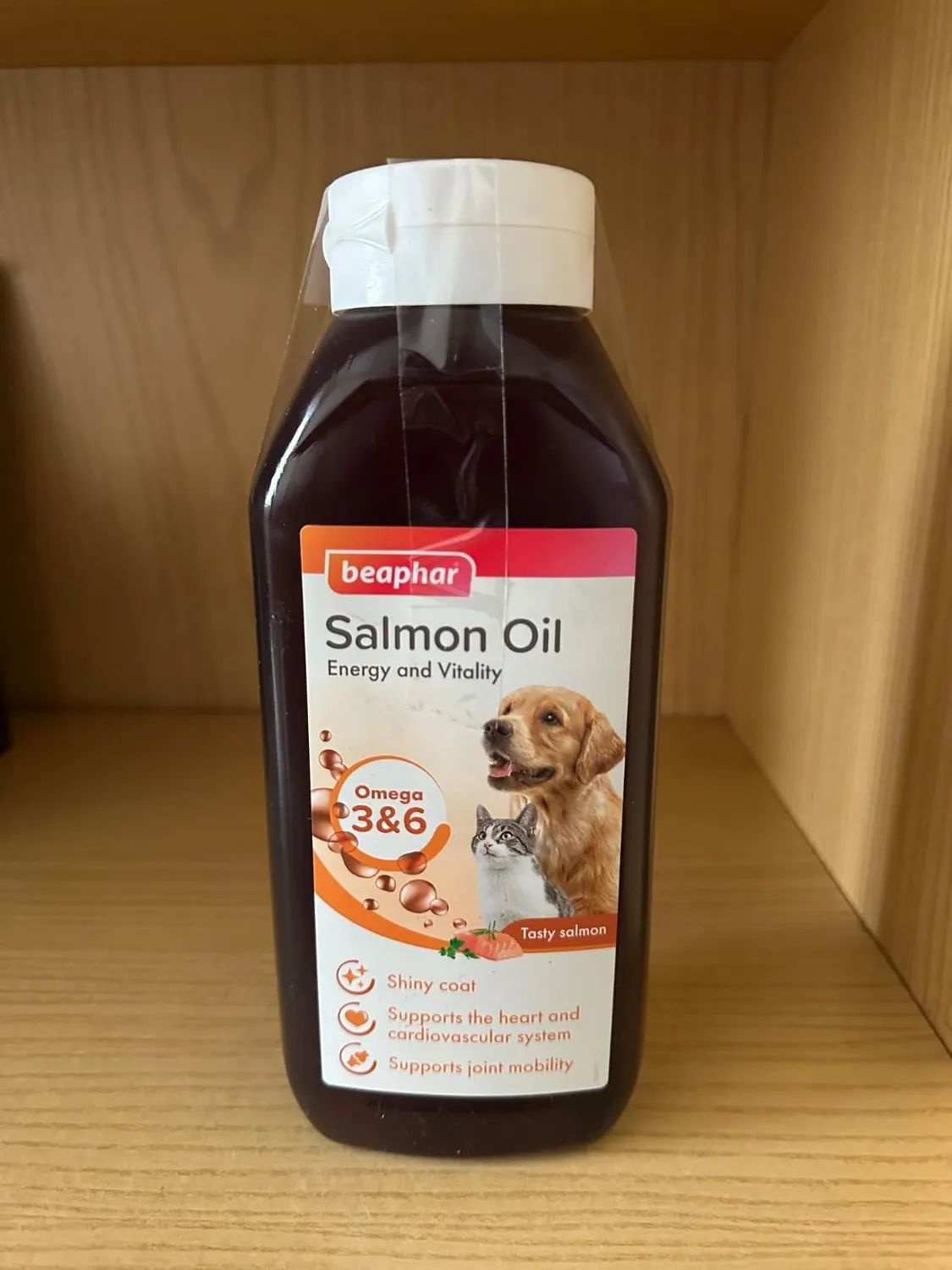 Beaphar Olio di Salmone 940 ml integratore omega 3