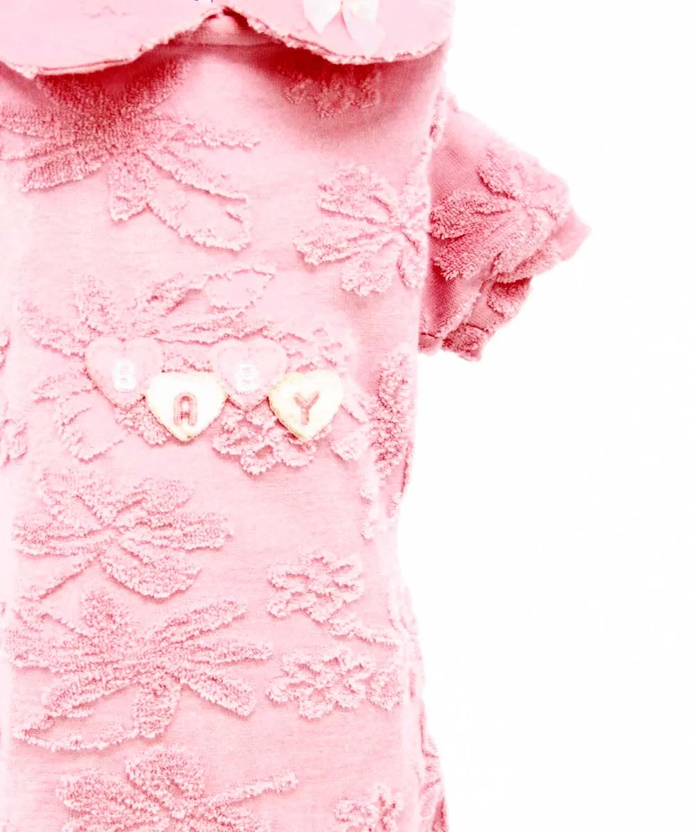 Royal Dog Baby Rosa pigiama cane cotone femmina