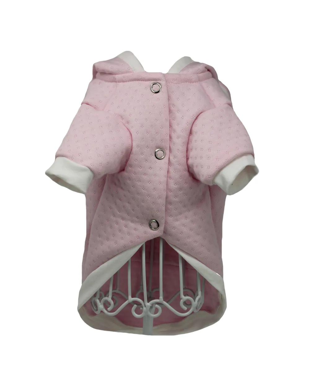 Royal Dog Romantic Royal felpa rosa mezza stagione