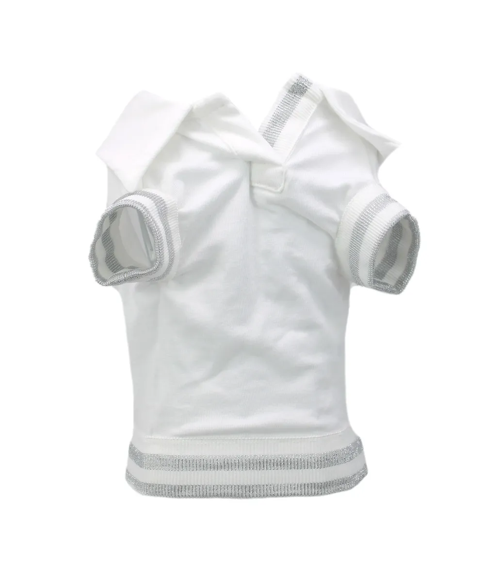 Royal Dog Polo Italy polo cane lurex stemma