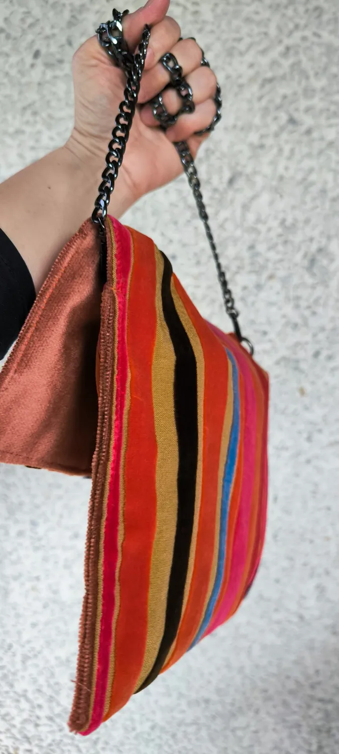 Anja for Dogs borsa a tracolla multicolor pezzo unico