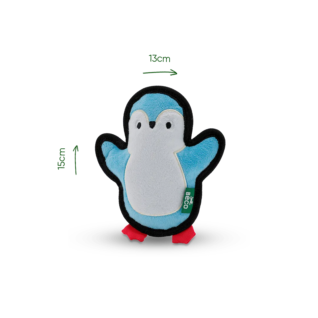 Beco Pets Plush Penguin giocattolo cane peluche morbido