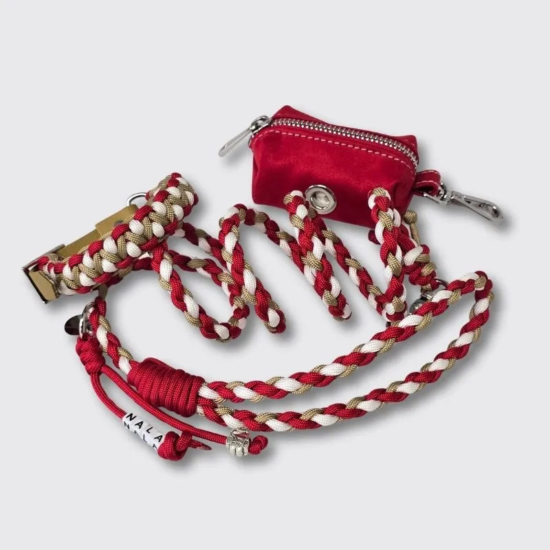 LabArt Dog Neo Cobra Christmas collare paracord toy