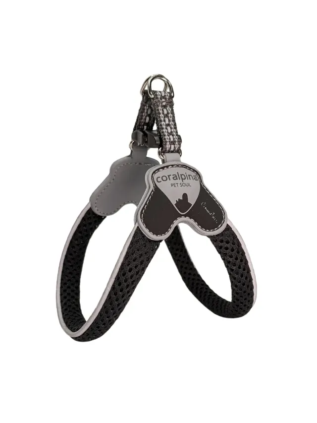 Coralpina Mini pettorina nero scuro taglia S superleggera