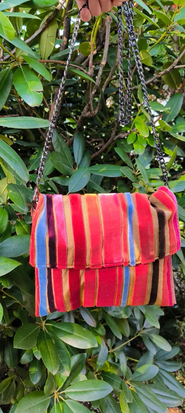 Anja for Dogs borsa a tracolla multicolor pezzo unico