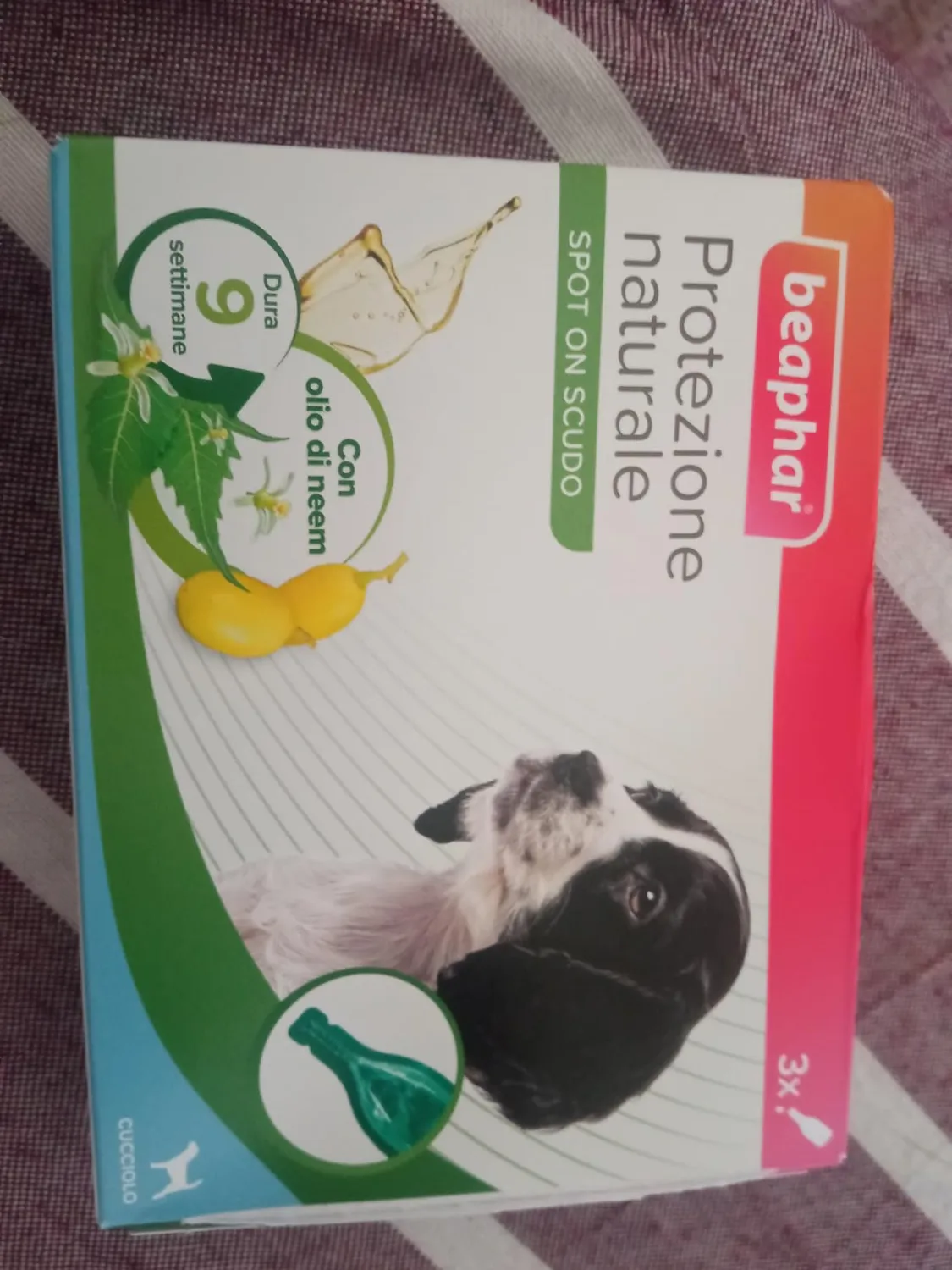 Beaphar Protezione Naturale Spot-On Cane Medio 3 pipette