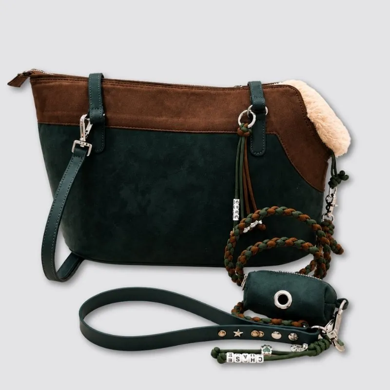 LabArt Dog Custom dog bag trasportino alcantara