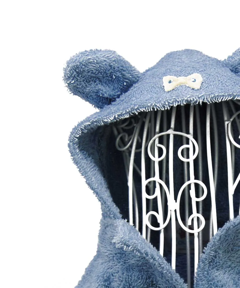 Royal Dog Teddy accappatoio celeste spugna