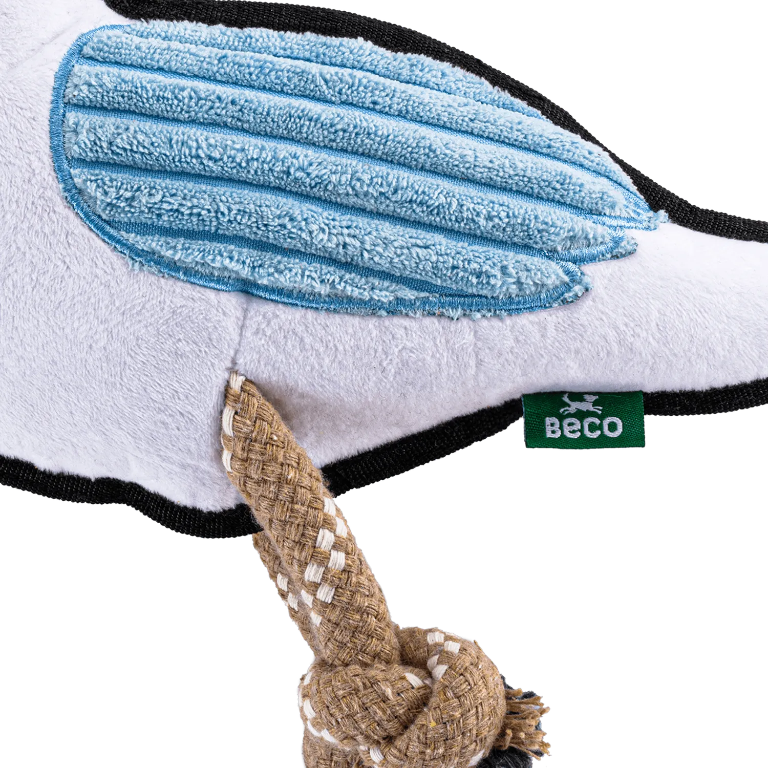 Beco Pets Gabbiano peluche per cani resistente riciclato