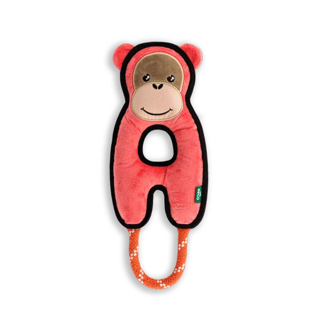 Beco Pets Orangutan peluche cane resistente riciclato