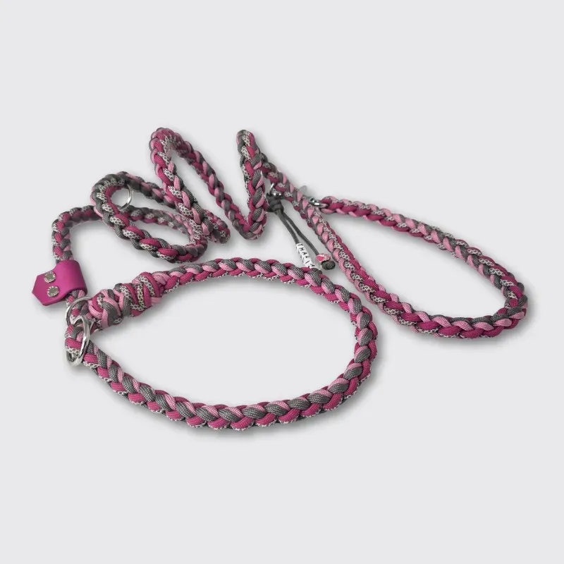 LabArt Dog Retriever 8 fili guinzaglio Nerano paracord
