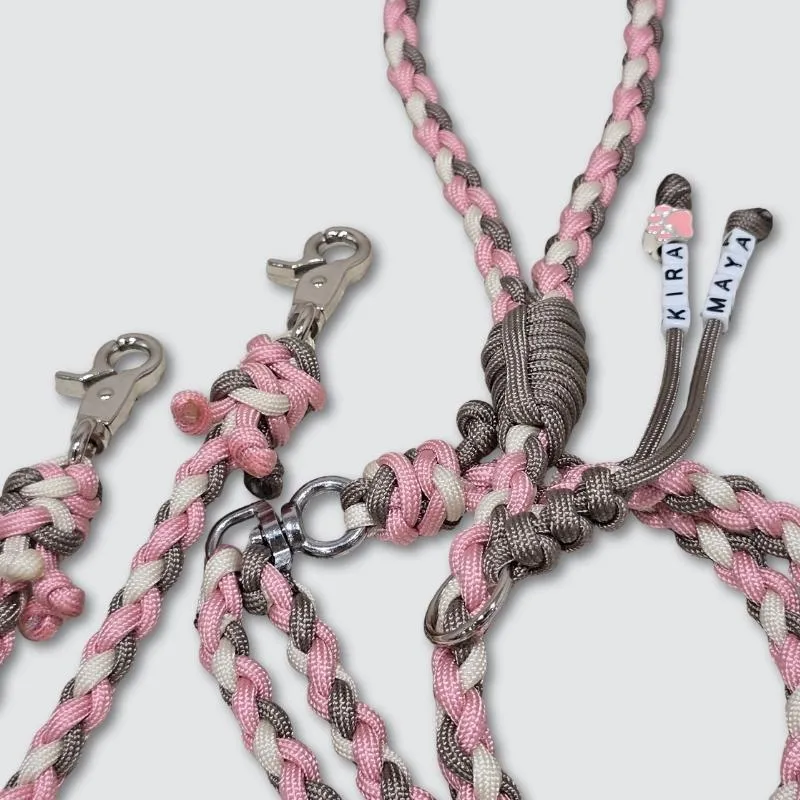 LabArt Dog 4 Fili guinzaglio accoppiacani paracord