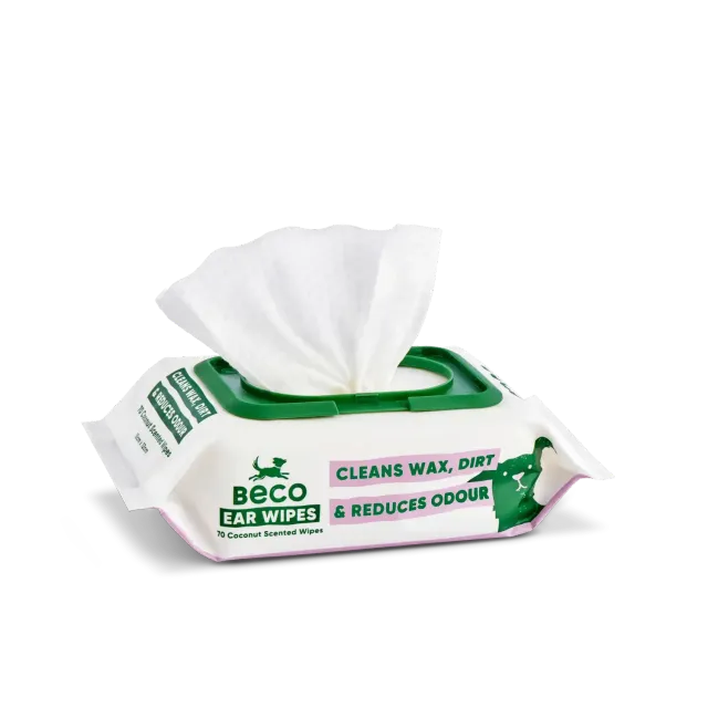 Beco Pets Salviette Pulizia Orecchie Cane Cocco