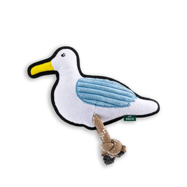 Beco Pets Gabbiano peluche per cani resistente riciclato