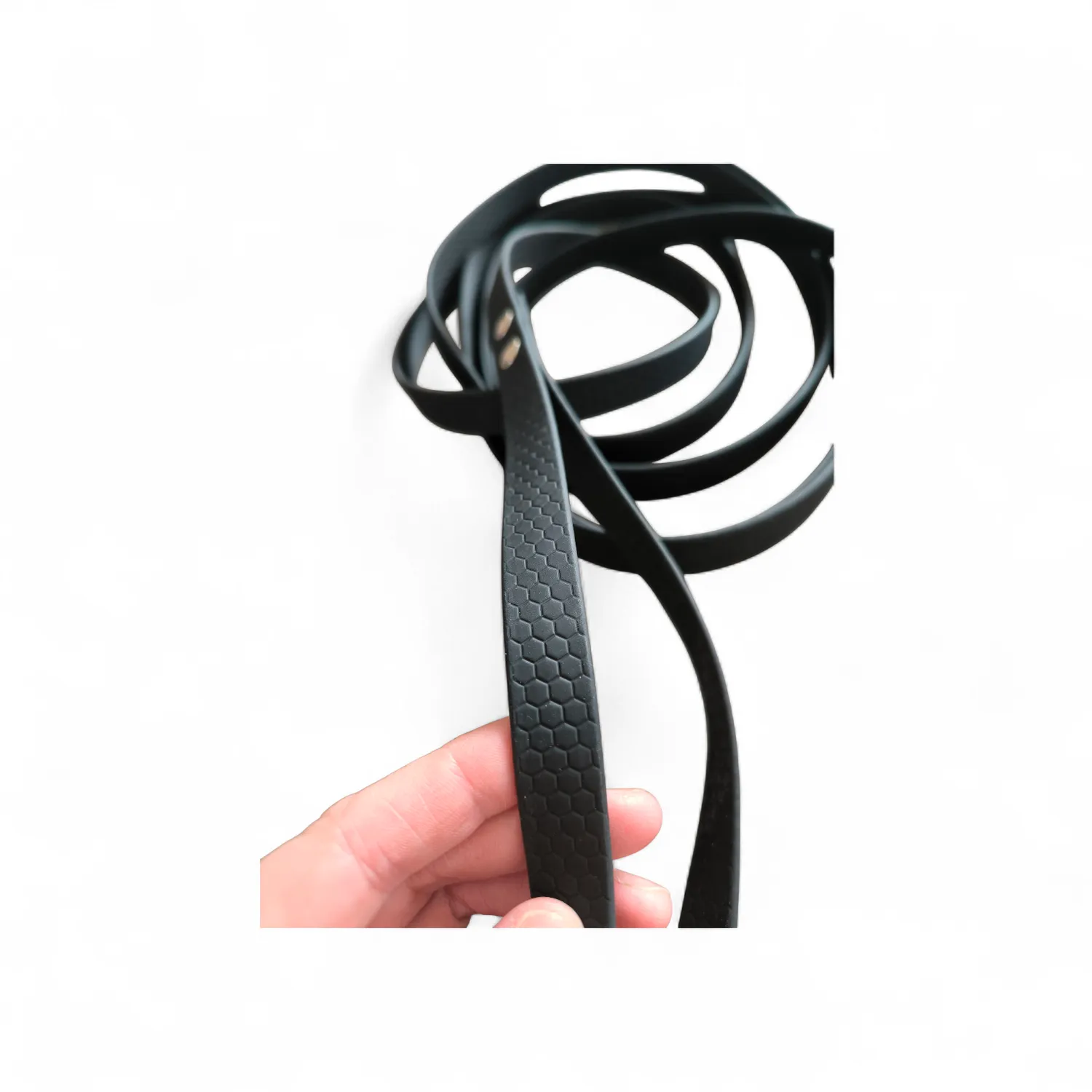 Anja for Dogs impermeabile guinzaglio 2,6 m nero PVC