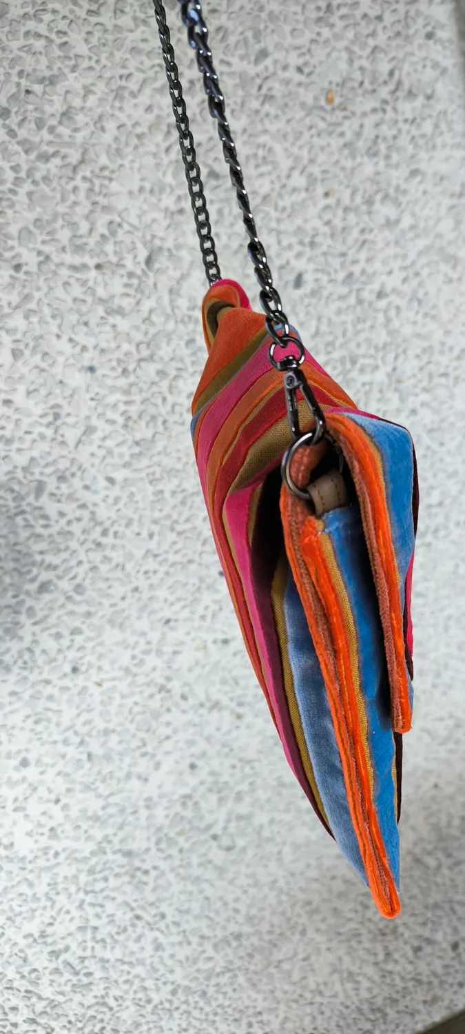 Anja for Dogs borsa a tracolla multicolor pezzo unico