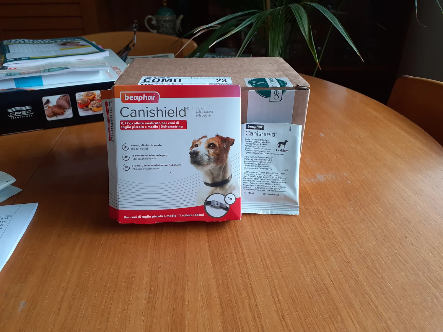 Beaphar Canishield collare antiparassitario 48 cm S/M deltametrina