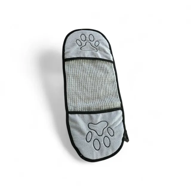 Anja for Dogs asciugamano super assorbente grigio 24x60
