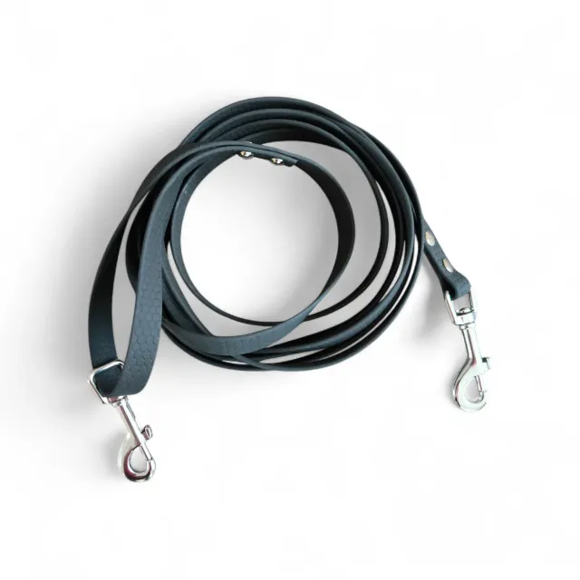 Anja for Dogs Guinzaglio Impermeabile 3 mt nero PVC
