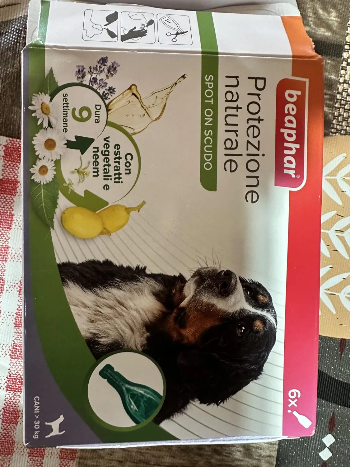 Beaphar Protezione Naturale Spot-On Cane Medio 3 pipette