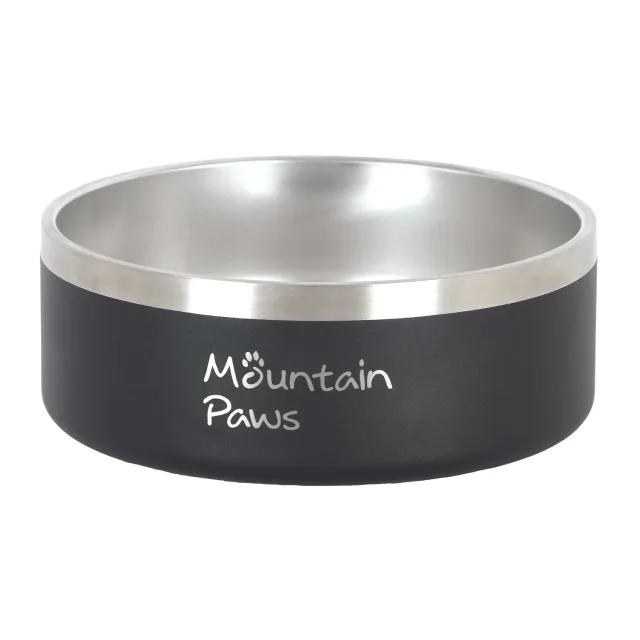 Mountain Paws Basecamp ciotola cane acciaio antiscivolo