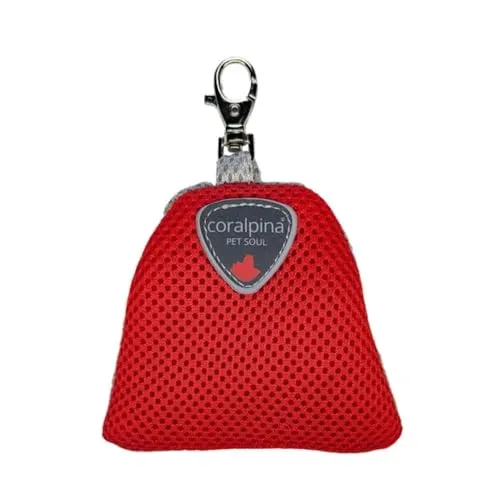 Coralpina Zainello Cinquetorri porta sacchetti rosso
