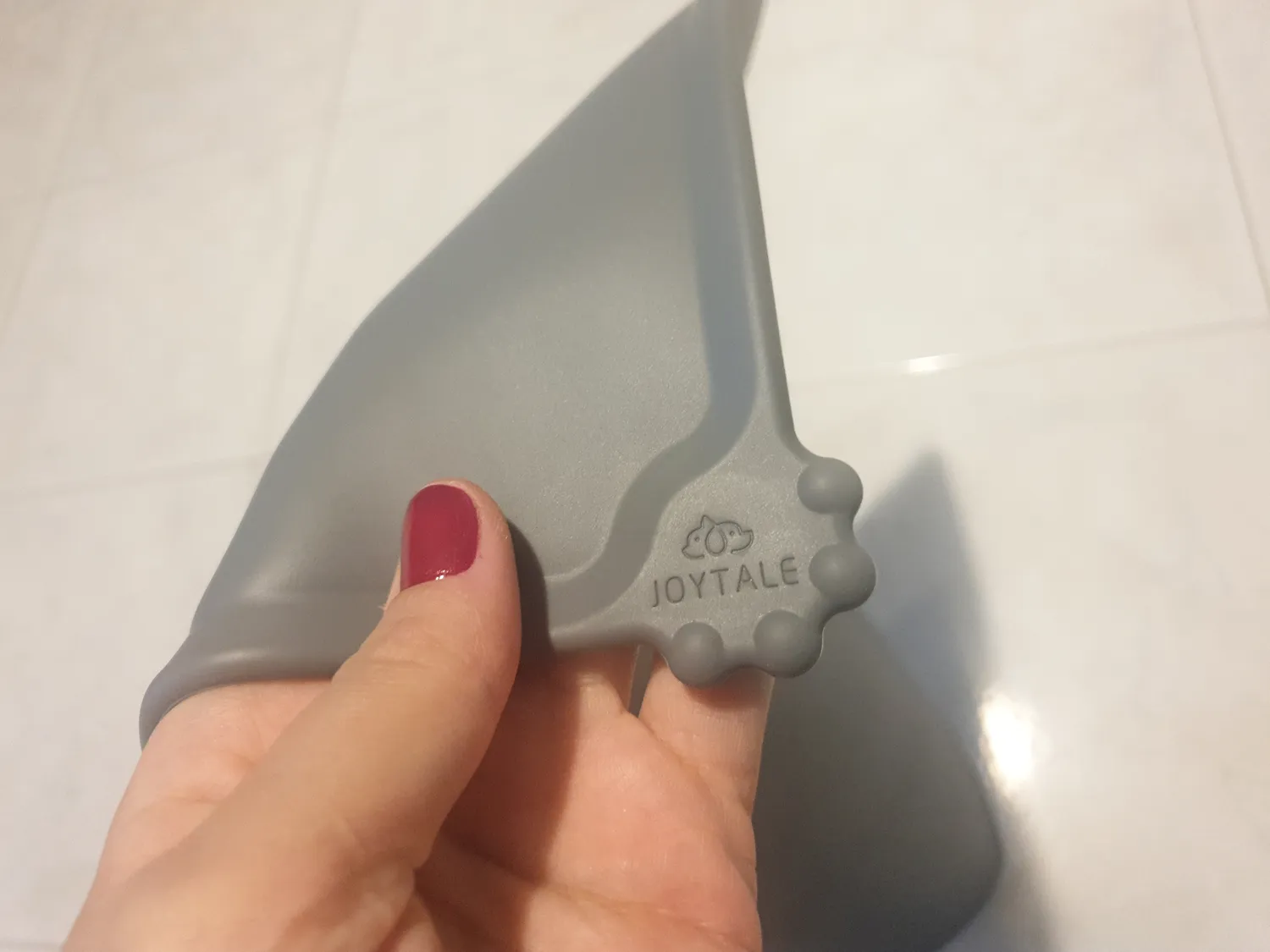 Joytale Tappetino Silicone Ciotole Cane Rosso 47x30cm