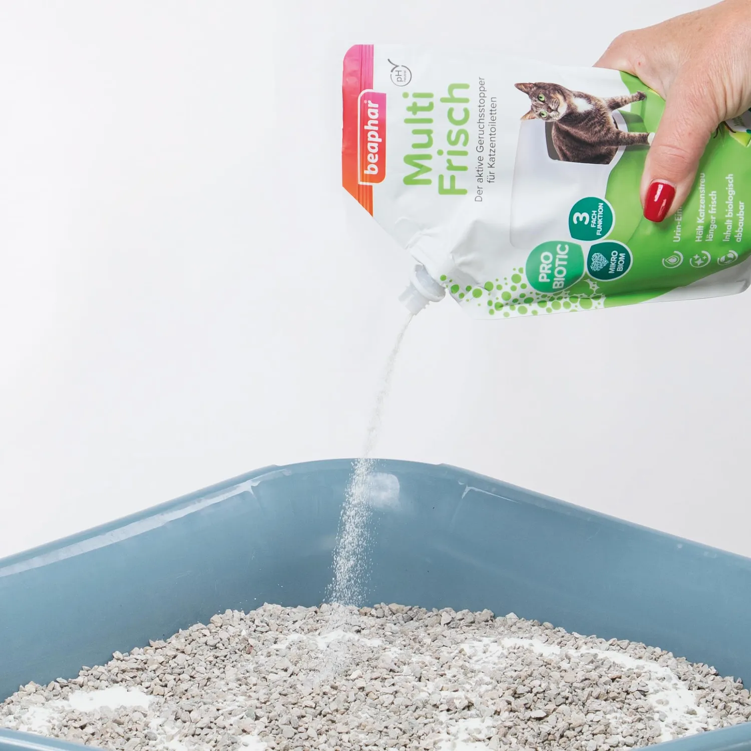Beaphar Multi Fresh deodorante lettiera vaniglia e melone