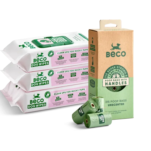 Beco Pets Dog Essentials Bundle Kit Passeggiata 4-5 Mesi