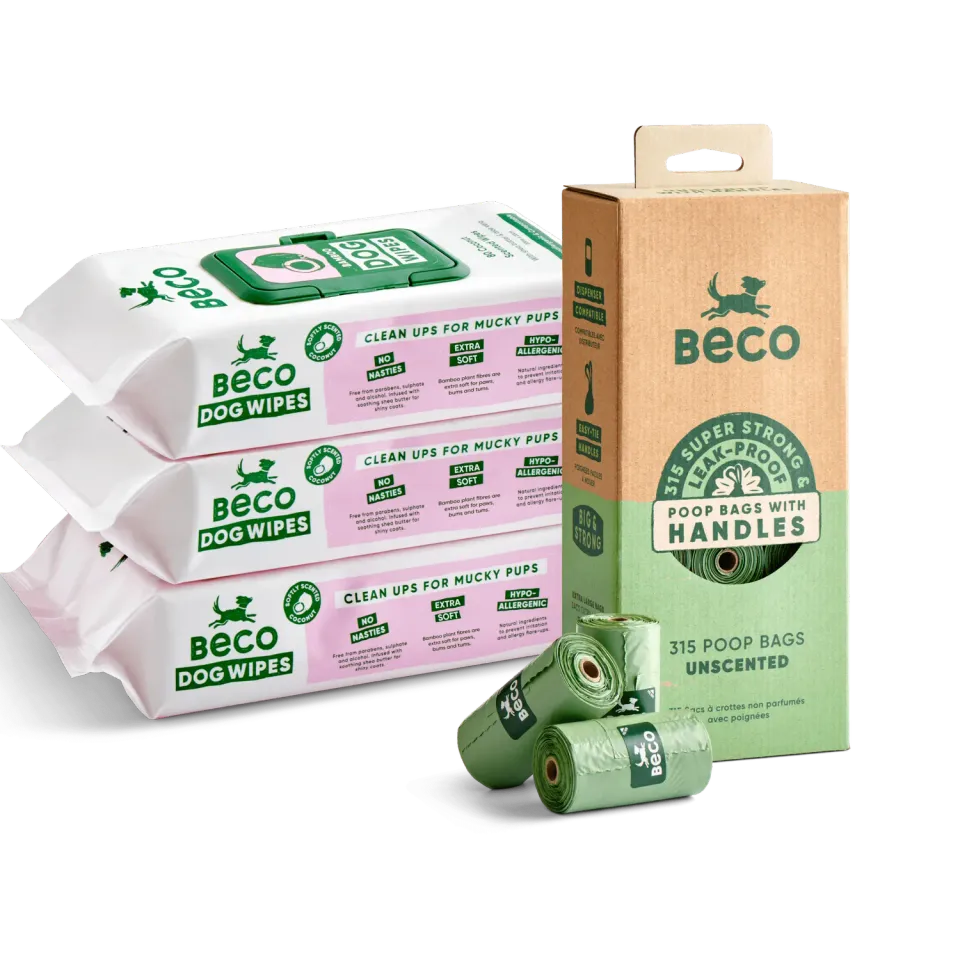 Beco Pets Dog Essentials Bundle Kit Passeggiata 4-5 Mesi