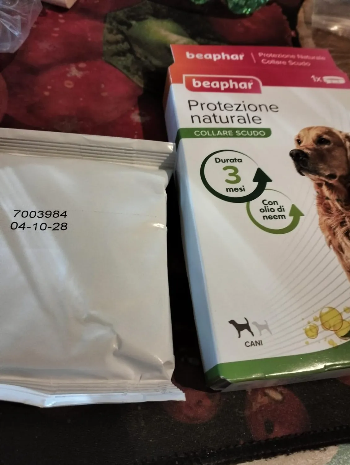 Beaphar Protezione Naturale collare 80 cm cane grande neem