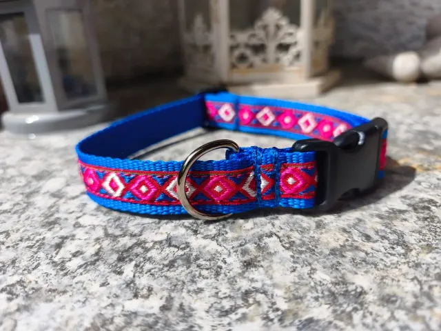 Anja for Dogs Rombi Turchese collare 30-45 cm