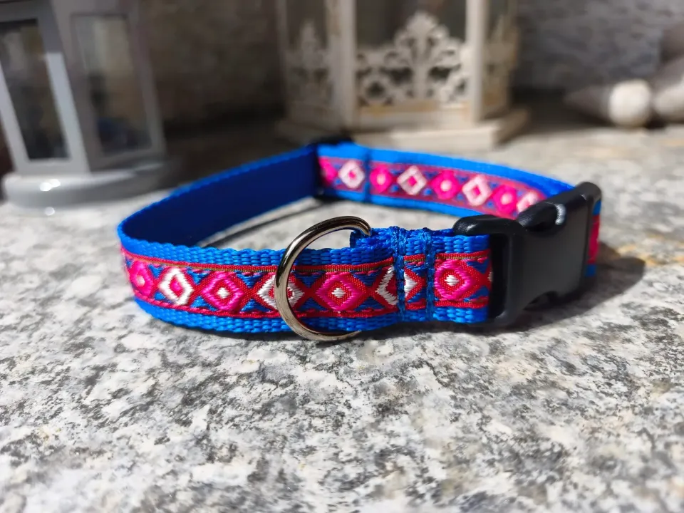 Anja for Dogs Rombi Turchese collare 30-45 cm