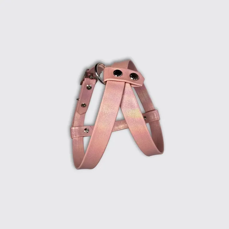 LabArt Dog Heritage pettorina ecopelle argento