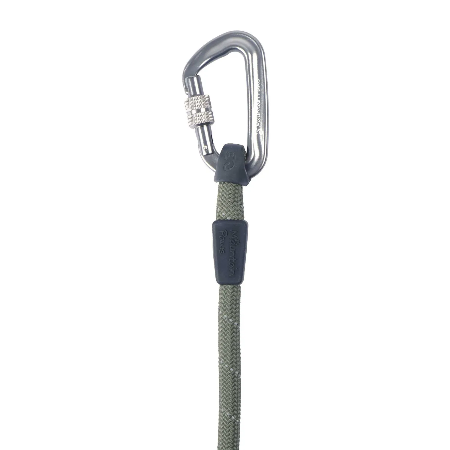 Mountain Paws Guinzaglio Corda Cane Nero 11mm