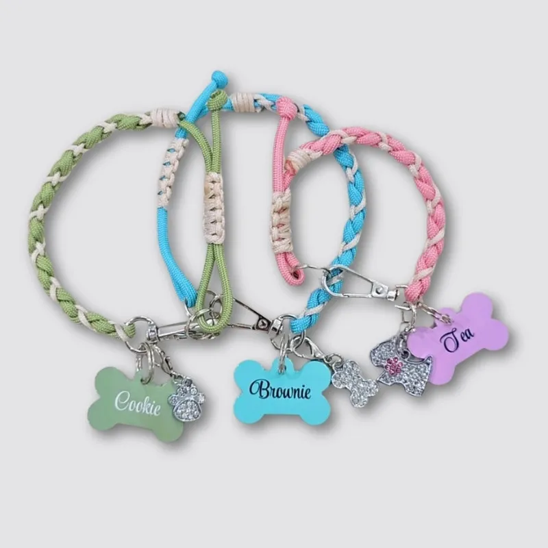 LabArt Dog Chocker porta medaglietta paracord