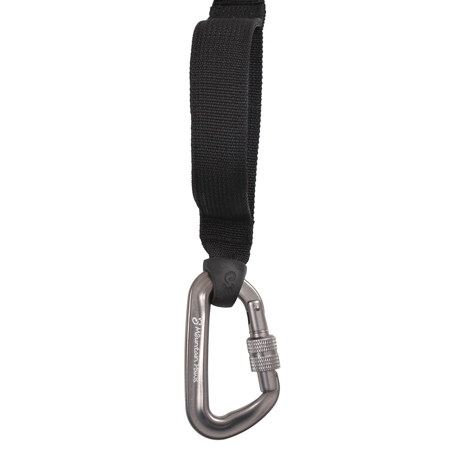 Mountain Paws Bungee Dog Lead guinzaglio elastico nero mani libere