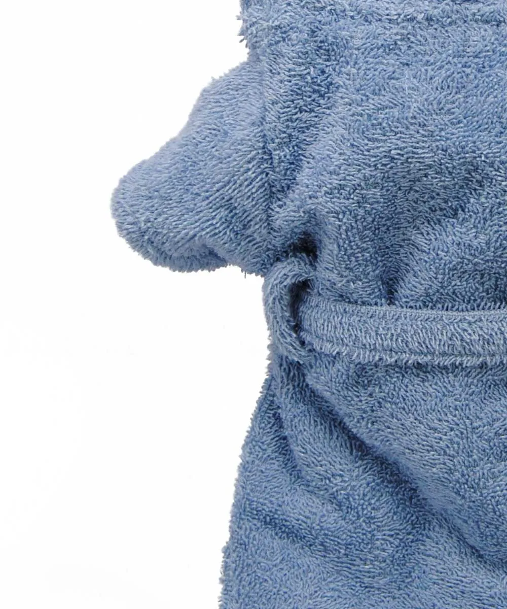 Royal Dog Teddy accappatoio celeste spugna