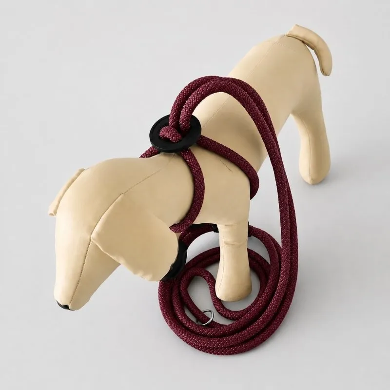 LabArt Dog EasyStride guinzaglio vino 10 mm
