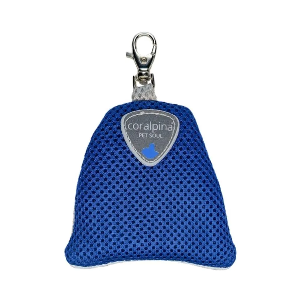 Coralpina Zainello Cinquetorri porta sacchetti blu lavabile